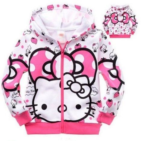 Casaco com Capuz Hello Kitty Cod1336