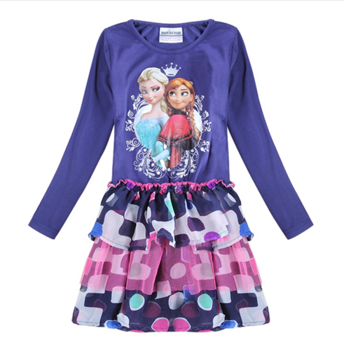 Vestido Frozen Cod1758