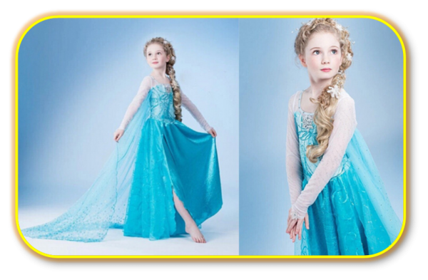 Vestido Frozen Cod1383