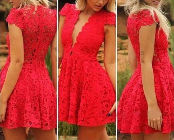 Vestido Red Decote Frontal Cod1062