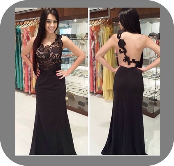 Vestido Longo com Renda Cod927